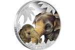 Азиатские слоны украсили монету Тувалу