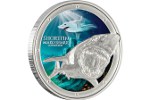 Монета «Акула-мако» - серебряное пополнение серии «Океанские хищники»