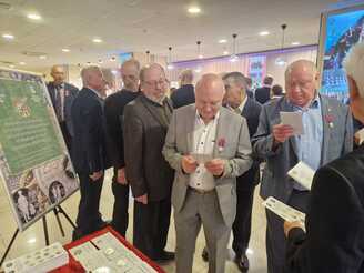 Нумизматическая выставка к 50-летию со дня образования Московской высшей школы милиции МВД СССР