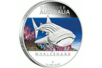 Китовая акула на реверсе австралийского доллара