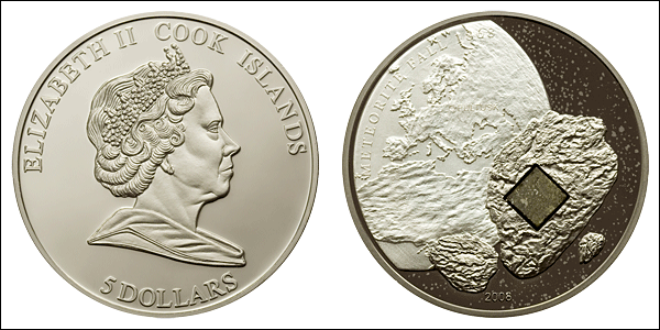 Монета «Пултуский метеорит»