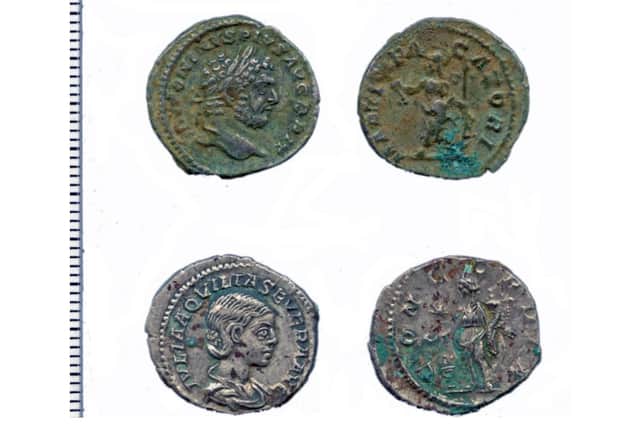 В английском городе скинулись на римские монеты