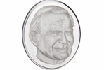 Уникальная монета с трёхразмерной, ахроматической голограммой – «Иоанн Павел II»