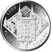Аббатство Корвей на монете Германии