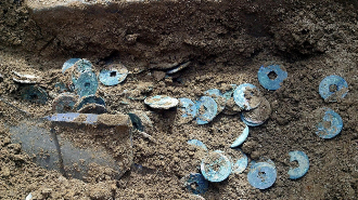 В Китае найден клад монет династий Тан и Сун