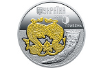 На украинской монете изобразили схватку волков