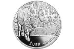 Вторая польская монета «Зубр» выпущена из серебра