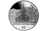 В Великобритании изготовили монеты с изображением церкви Грютвикена
