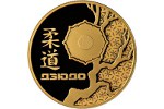 Банк России представил золотую монету «Дзюдо»