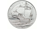 Пять серебряных долларов в память об Америго Веспуччи
