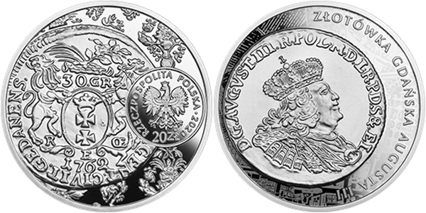 История польской монеты – Гданьский злотый Августа III