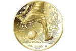 Золотые и серебряные монеты «Евро-2016» отчеканили во Франции