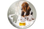 «Бассет-хаунд» - первая монета серии «Мой лучший друг»