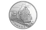 В Канаде изготовили монету «Трансконтинентальная железная дорога»