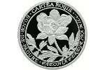 Пион иноземный украсил молдавскую монету