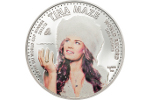 На монету «Тина Мазе» помещен бриллиант