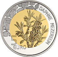 5 евро Люксембурга - Дафна