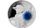 «Винсент ван Гог» - монета с фарфоровой вставкой