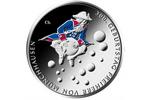 Германская монета к 300-летию барона Мюнгхаузена