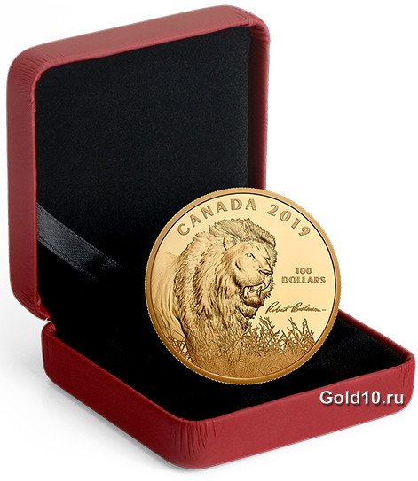 Монета «Лев» (фото - www.mint.ca)
