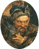 Фрагмент картины И. Е. Репина «Запорожцы» (фото - ru.wikipedia.org)