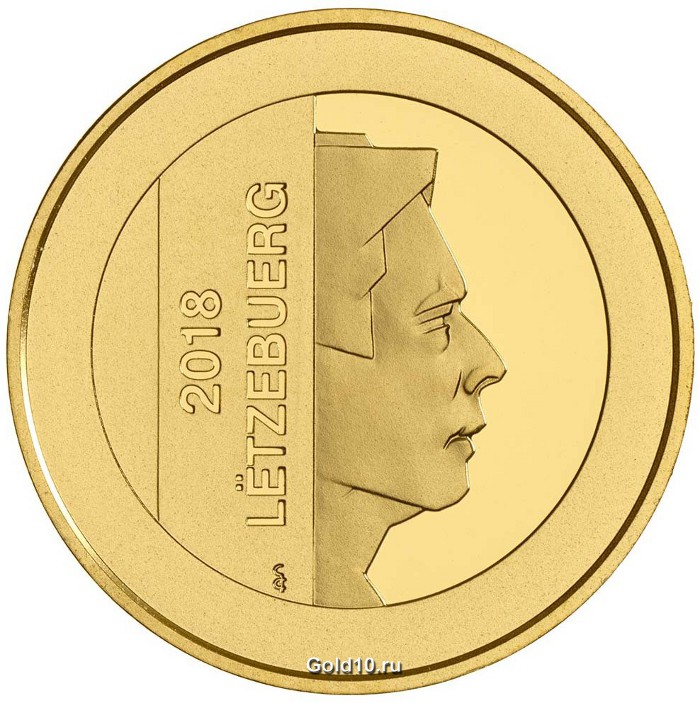 Монета «20-летняя годовщина основания Центрального банка Люксембурга»