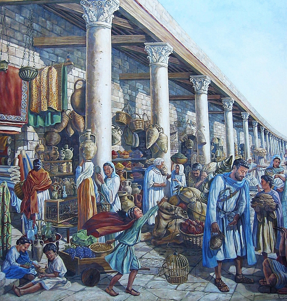 Фреска Иерусалимской Кардо