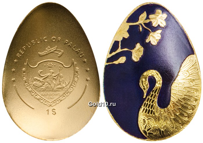 Монета «Золотой лебедь»
