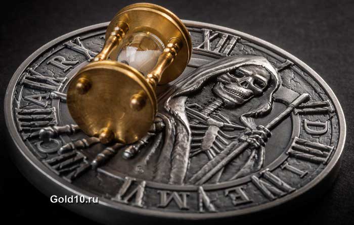 Монета «Carpe diem» (фото - agaunews.com)