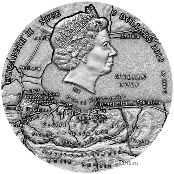 Монета «Леонид» (фото - agaunews.com)
