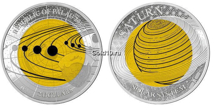 Монета «Сатурн»