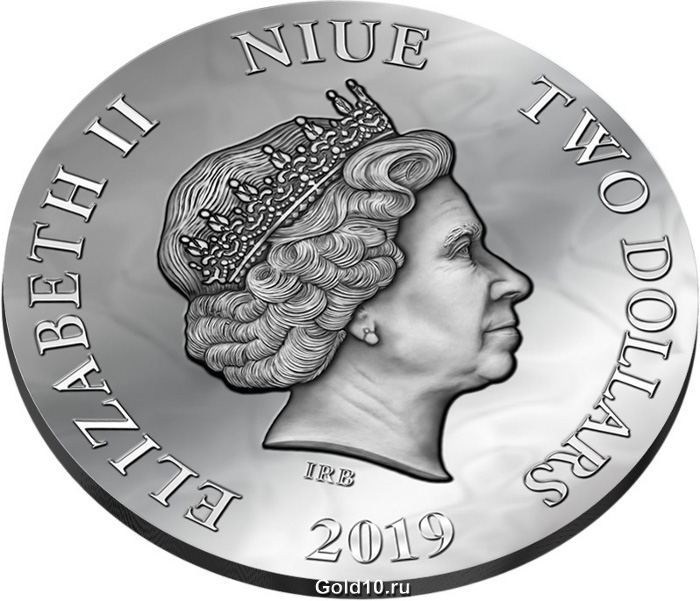 Монета «Капли дождя - Роза» (фото - www.helvetic-mint.com)