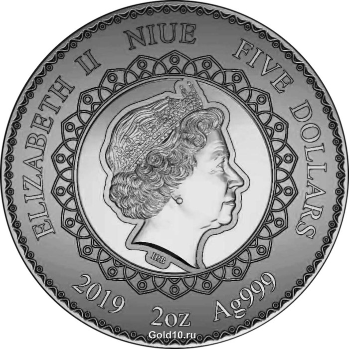Монета серии «Мандала» 