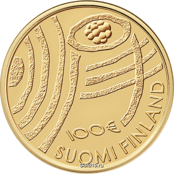 Монета «Финляндия за 100 лет»