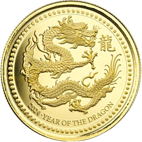 Монета с драконом (Самоа) - реверс