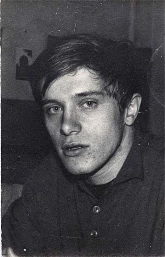 В.А. Калинин в студенческие годы, 1967 г.