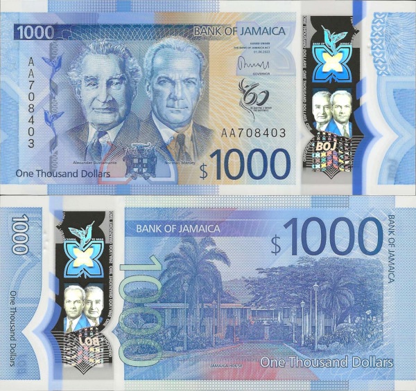 1000 долларов. Ямайка