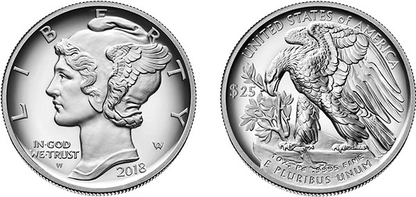 Монета "Американский орел"