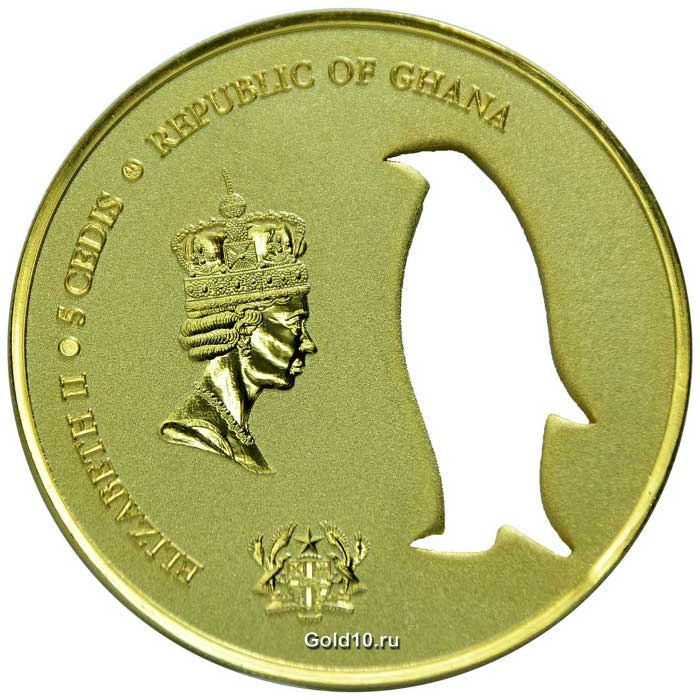Монета «Королевский пингвин»