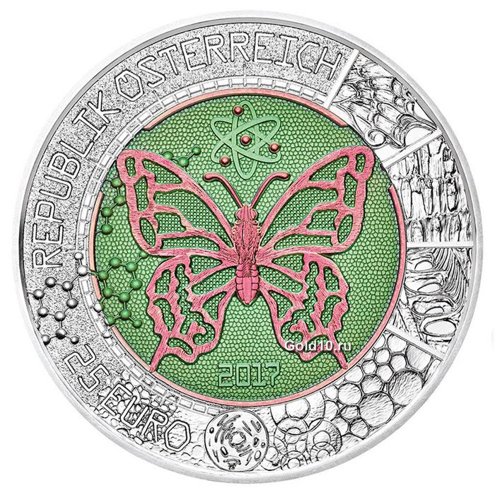 Монета «Микрокосмос» (аверс)