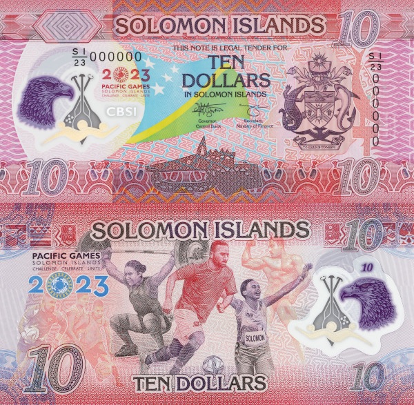 10 долларов. Соломоновы острова