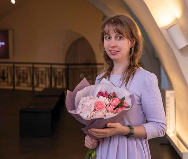 14 сентября Екатерина Чистикова получила благодарственное письмо на ежегодной церемонии награждения лучших сотрудников АО «Гознак»