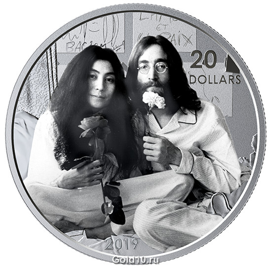Монета «Дайте миру шанс» (фото - www.mint.ca)