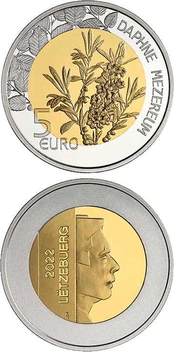 5 евро Люксембурга - Дафна