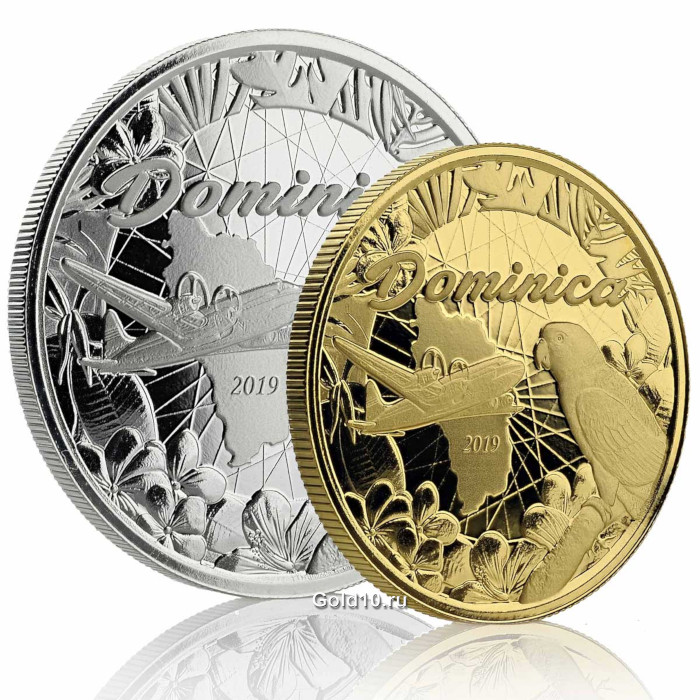 Монеты «Доминика» (фото - agaunews.com)