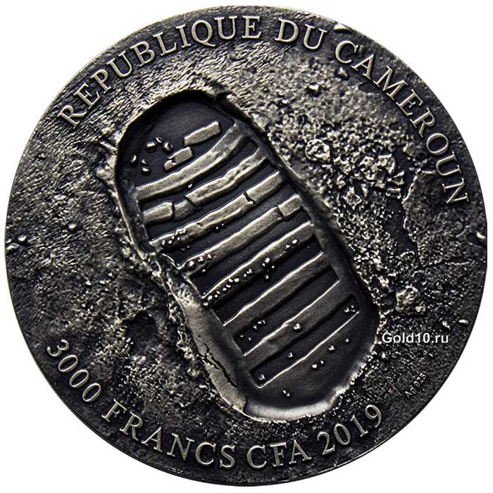 Монета «Аполлон-11» (фото – www.agaunews.com)