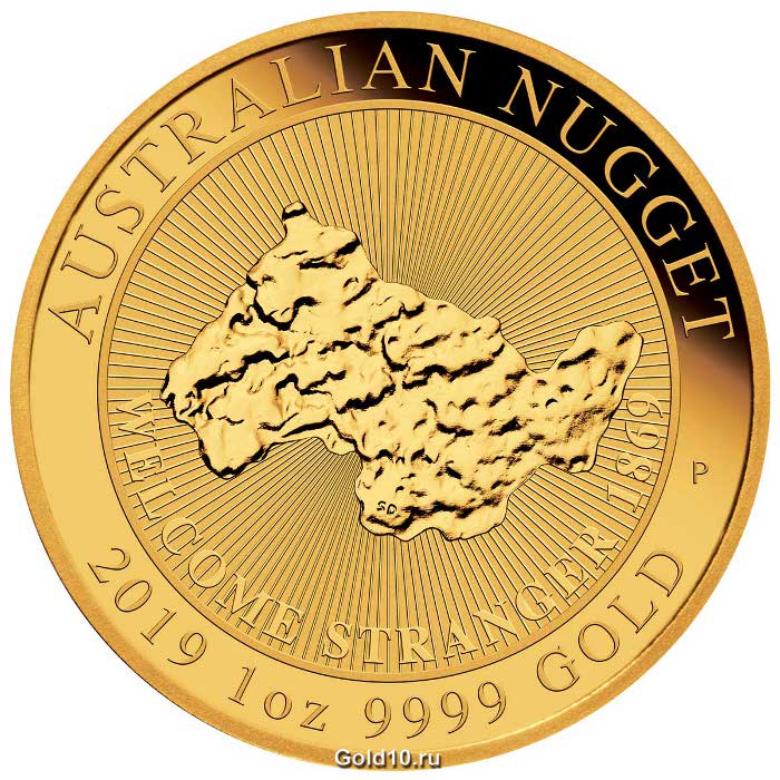 Монета «Австралийский самородок» (фото - agaunews.com)