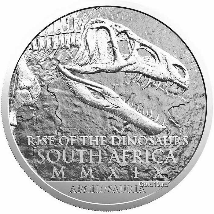 Монета «Эупаркерия» (фото - www.samint.co.za)
