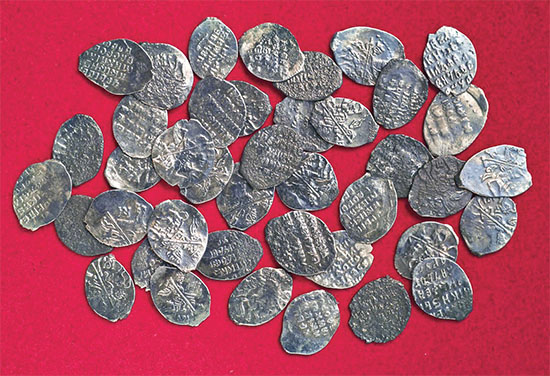 Русские монеты XVI-XVII веков
