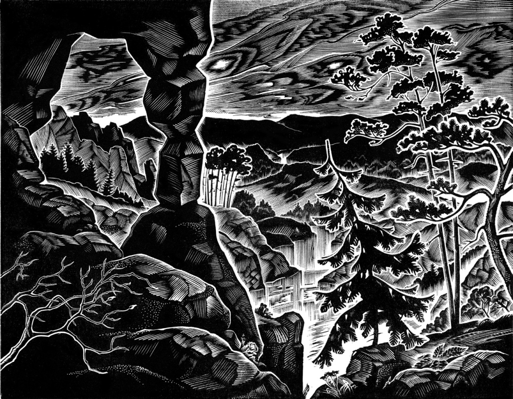 Гравюра С.И. Квашнина